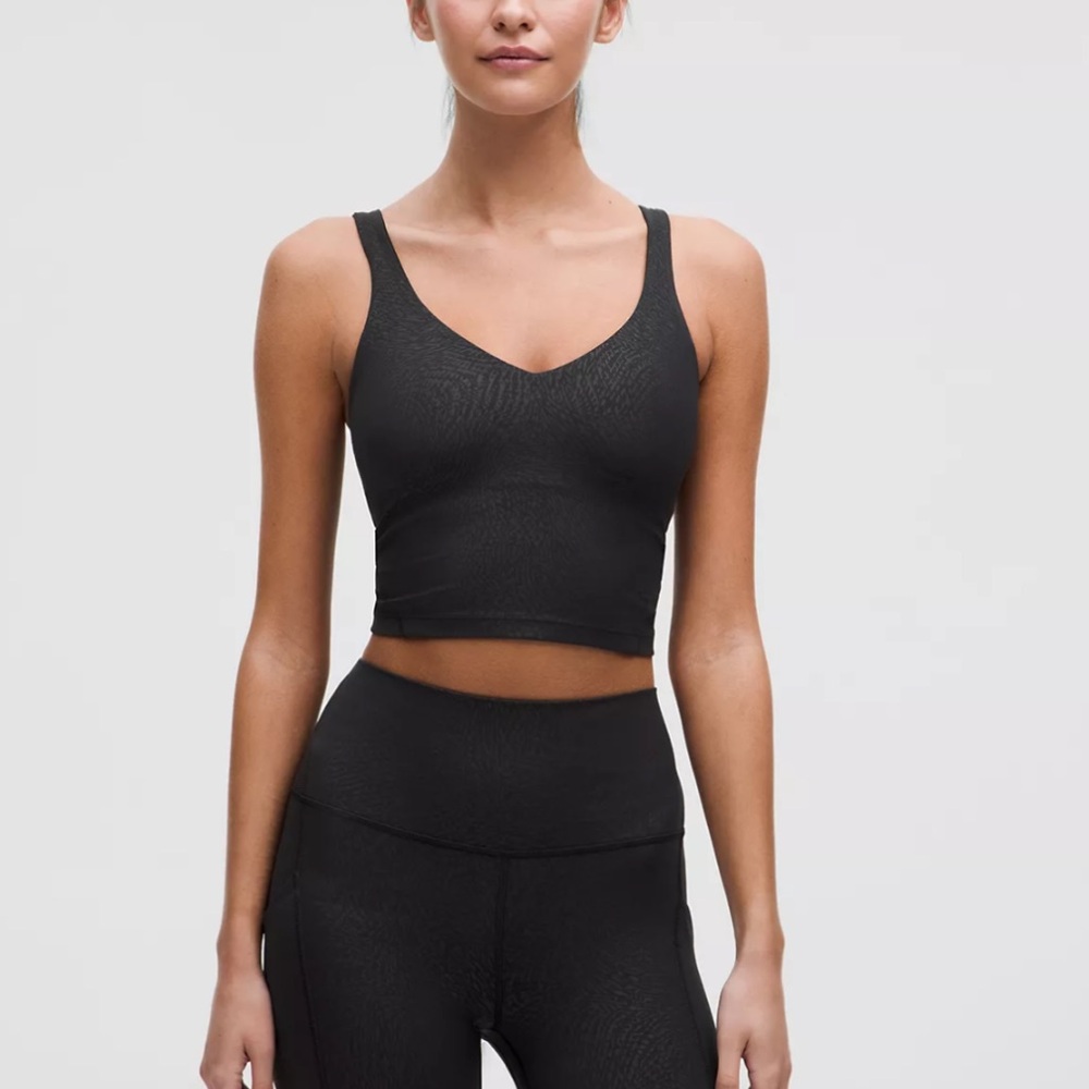 Lululemon Black Align Women's Built-in bra tank